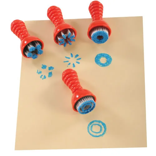 Why Choose Chunky Easy Grip Brushes for Toddler Art