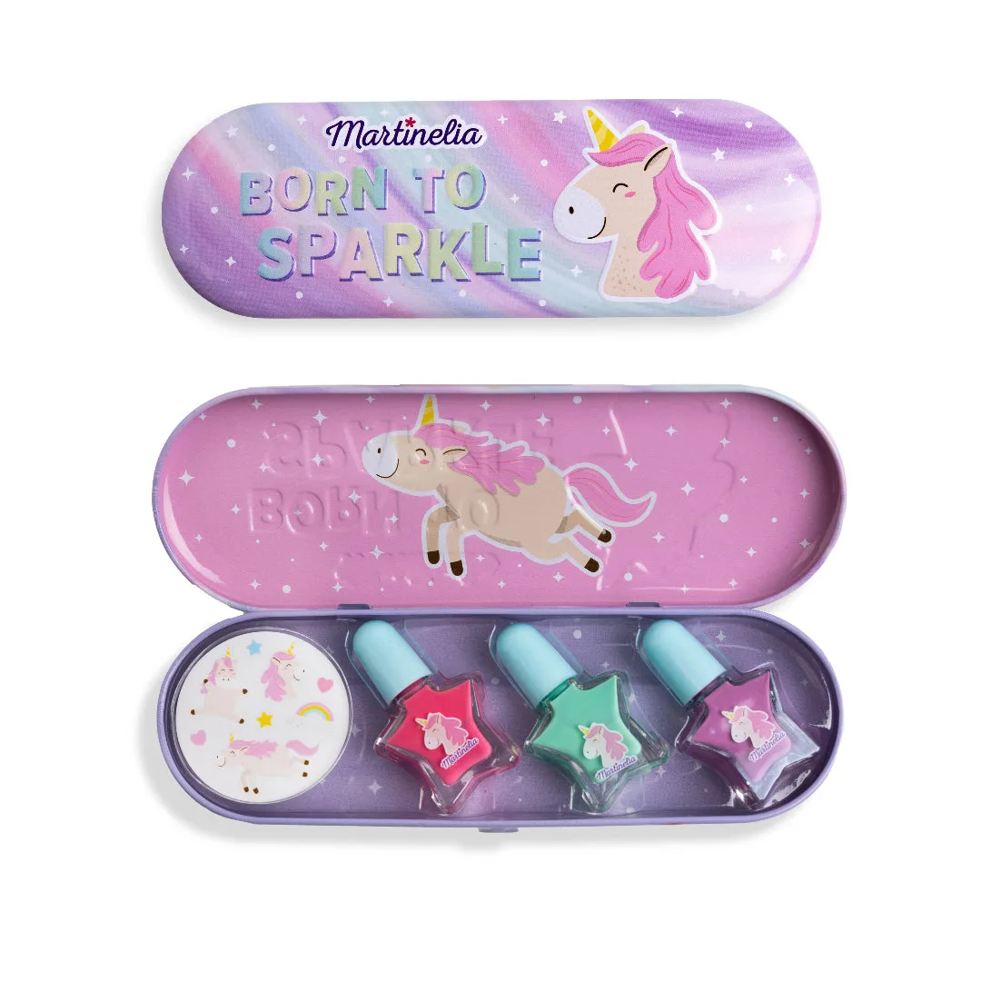 Unicorn Nail Polish Set vs Stickers: Party Activity