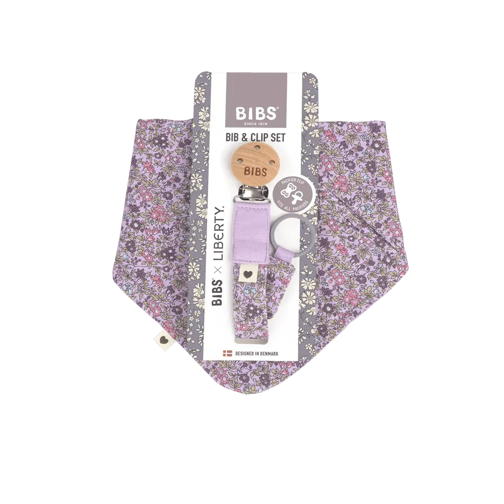 طقم هدايا BIBS x Liberty: كابيل ضد تشاموميل لون