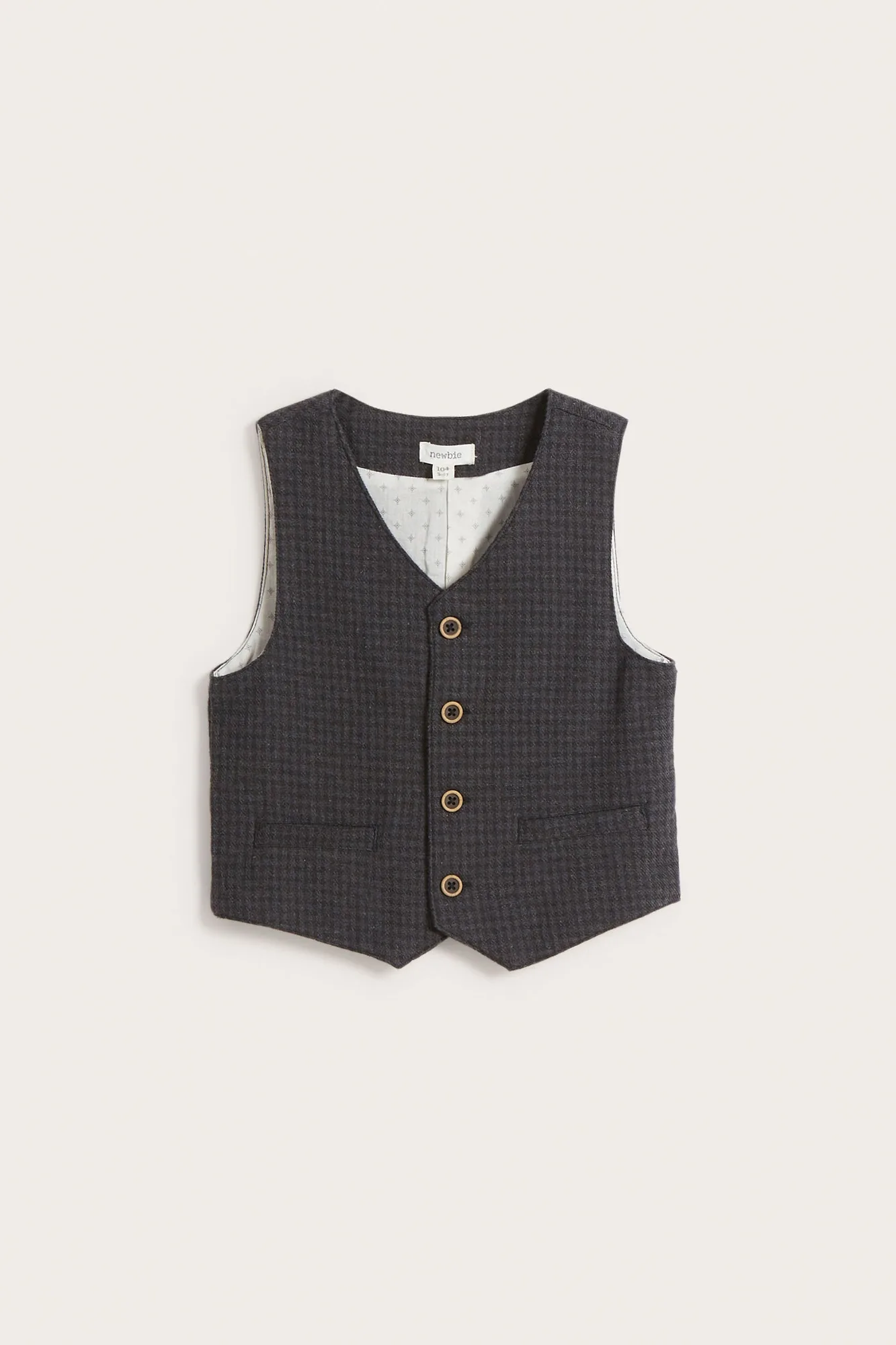 Gilet grigio scuro per bambini