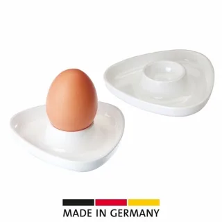 6 Egg cups »Tri«, triangular