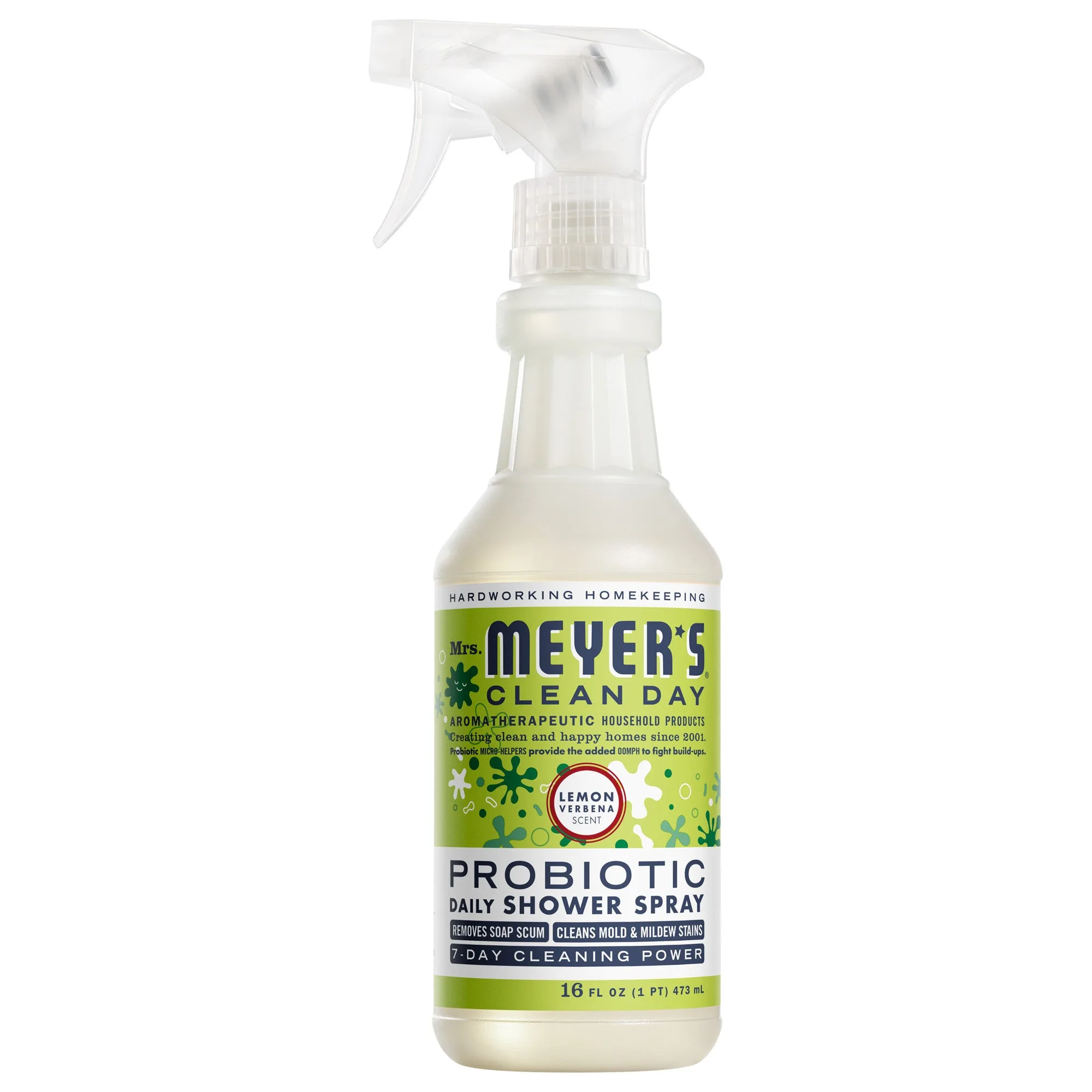 Spray quotidien pour douche probiotique à la verveine citronnée