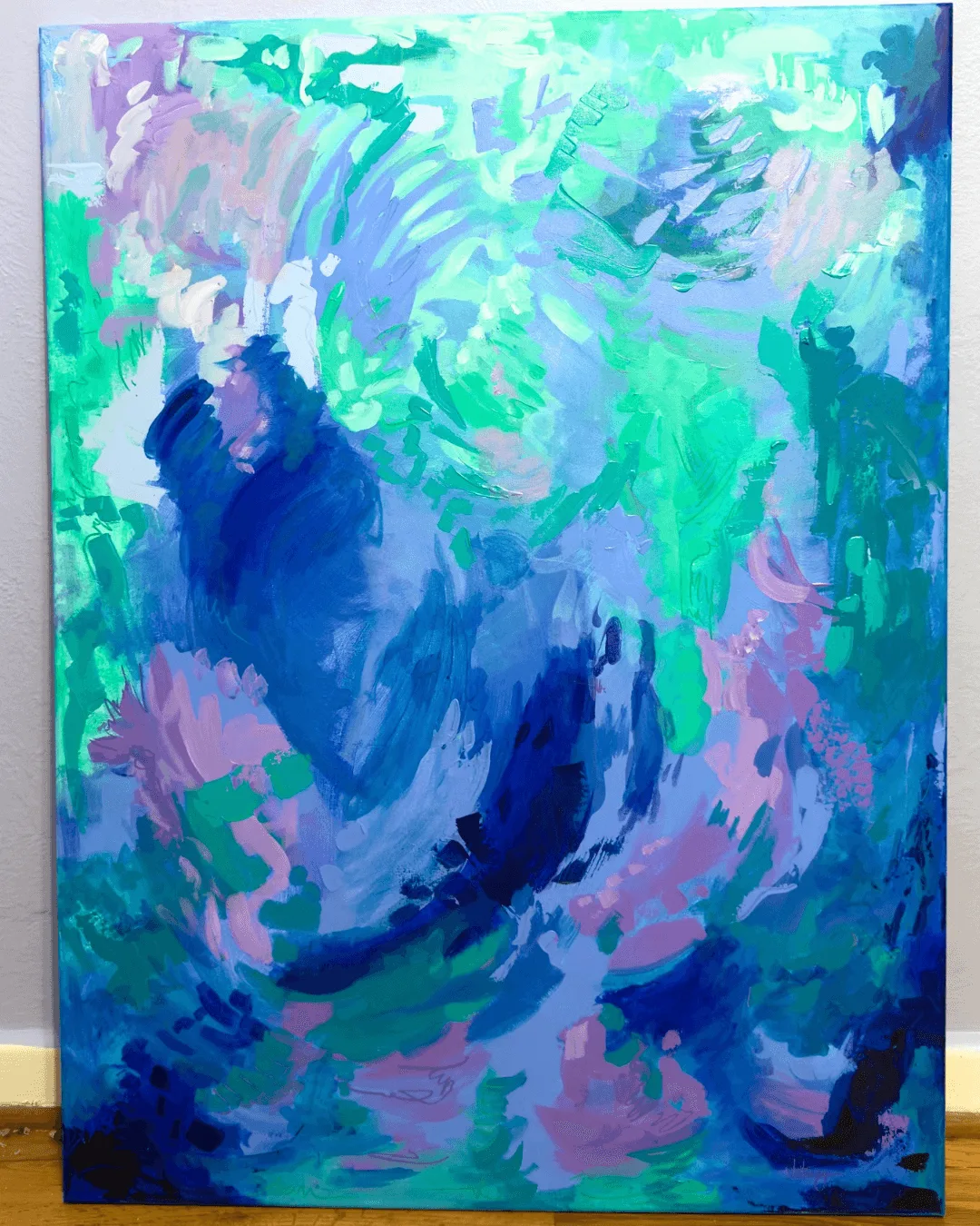 Cómo exhibir una obra de arte abstracta en casa