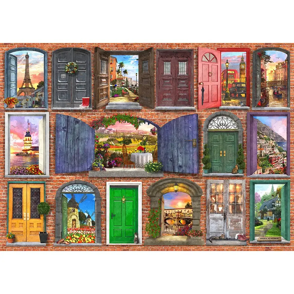 How to Display a 1000-Piece Wooden Puzzle Without Glue