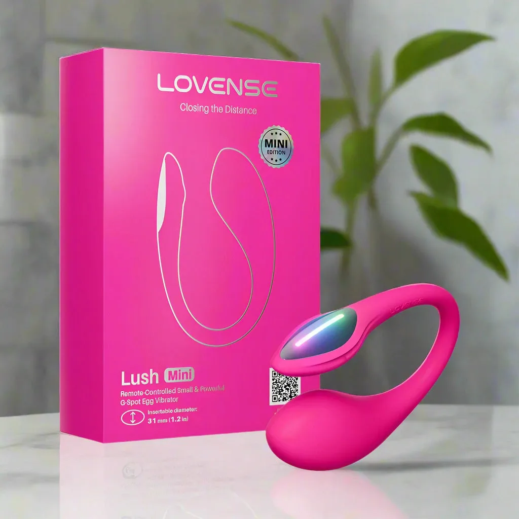 Lovense Lush Mini - Remote App Controlled Small & Powerful Egg Vibrator