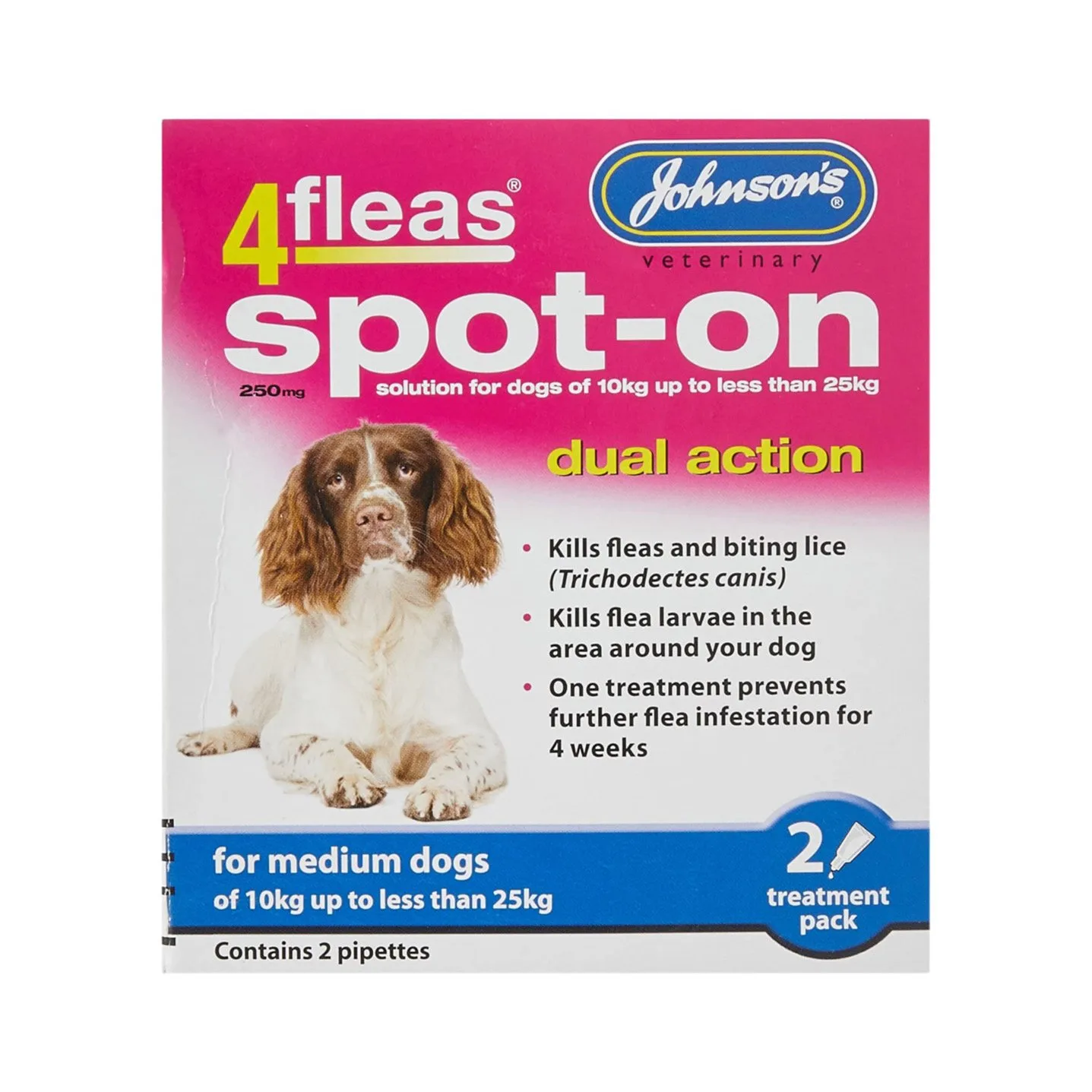 Why Use Johnsons 4fleas Spot-On for Medium Dogs