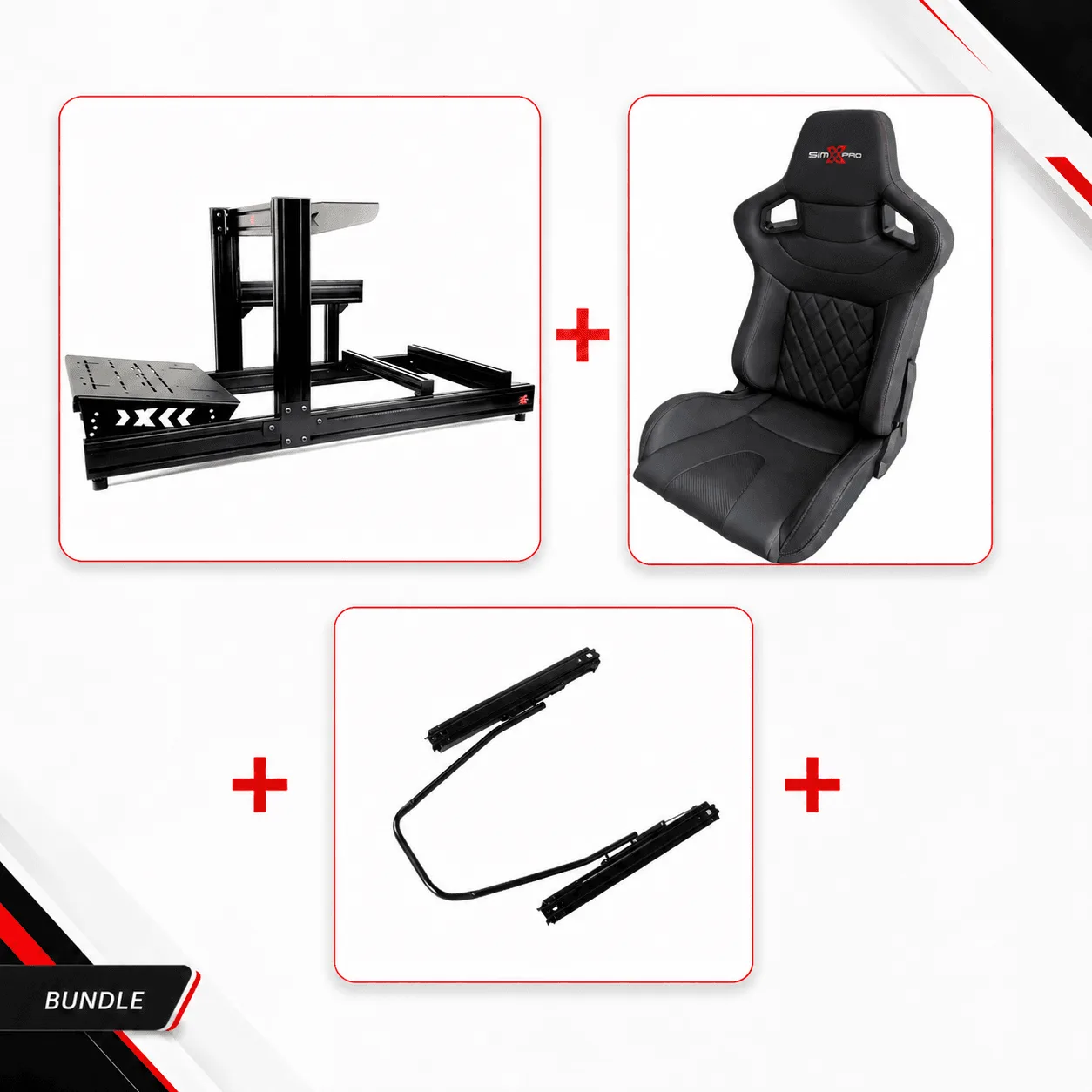 SimXPro R80 + XL GT SEAT + SLIDER