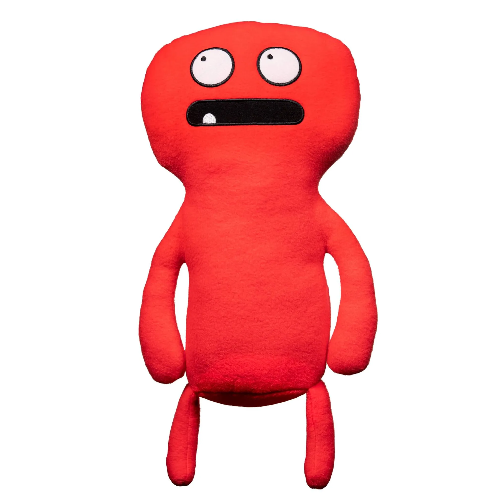 Hoe je je OK GUYS rode en zwarte pluche stylet