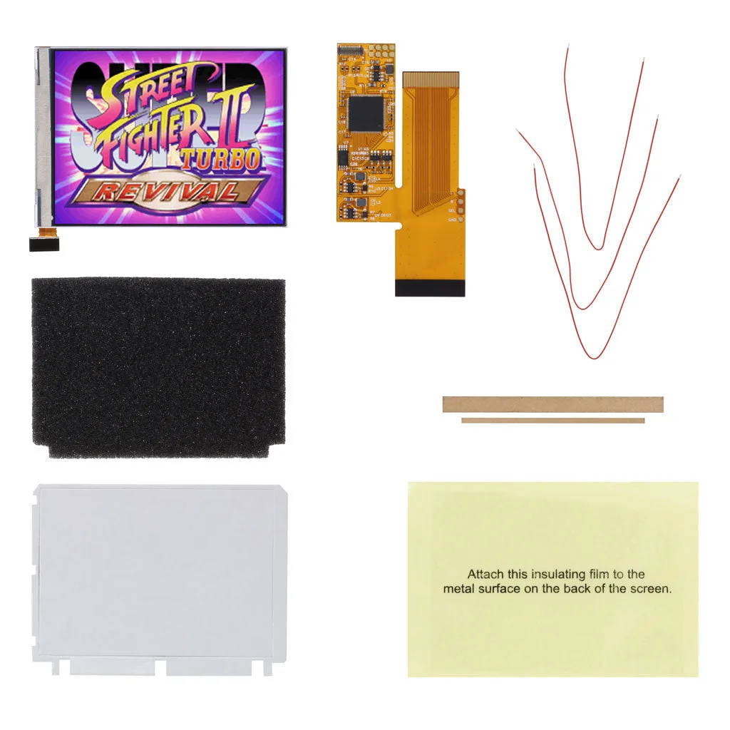 Kit rétroéclairage IPS LCD V2 pour Game Boy Advance - Hispeedido