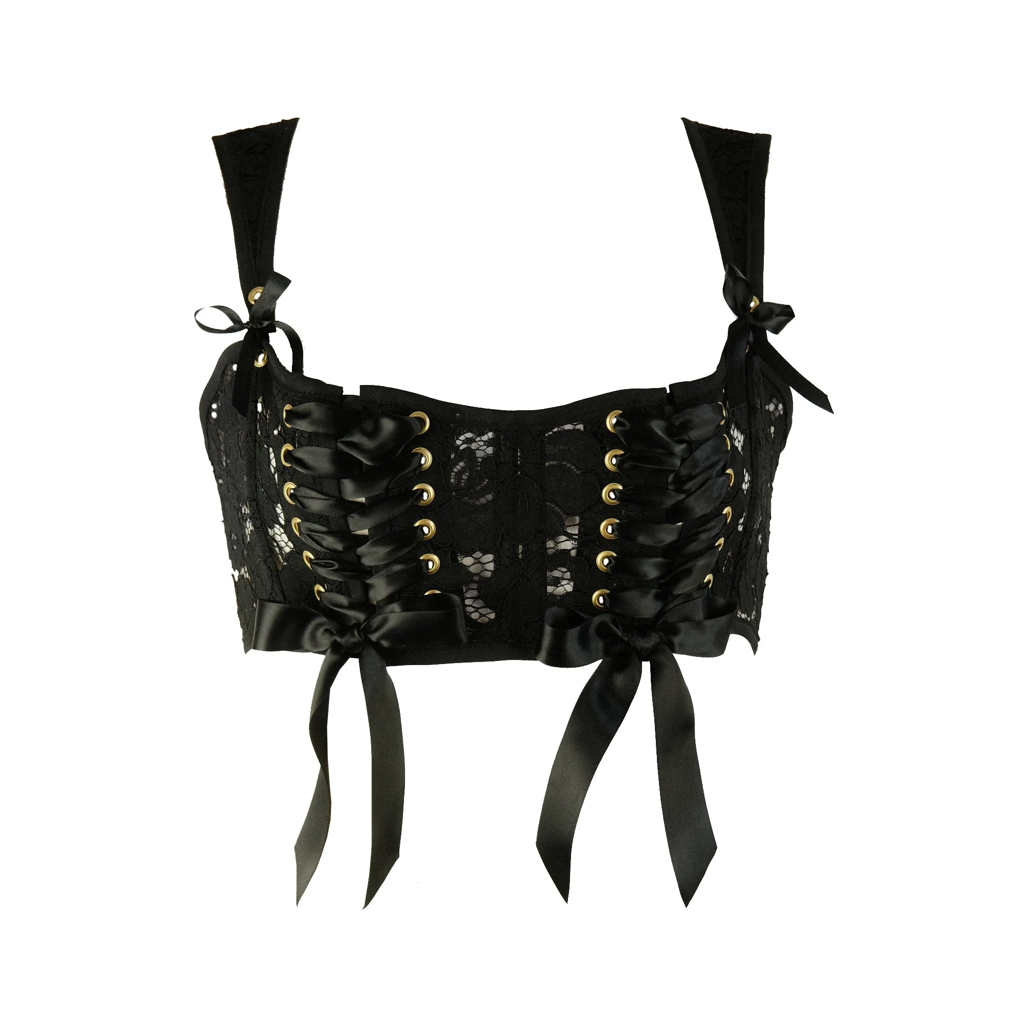 Lacets de corset en dentelle