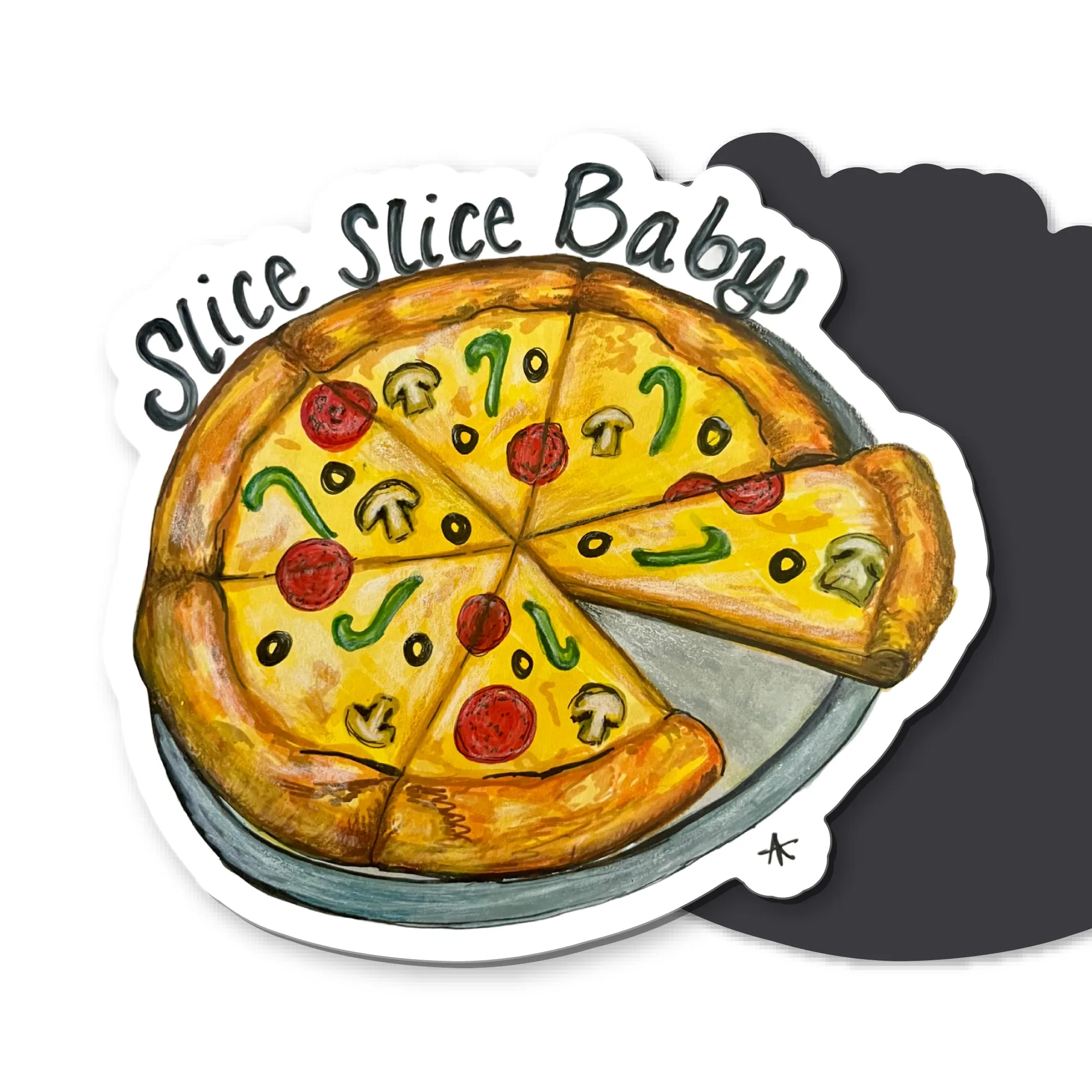 Slice Slice Baby Magnet