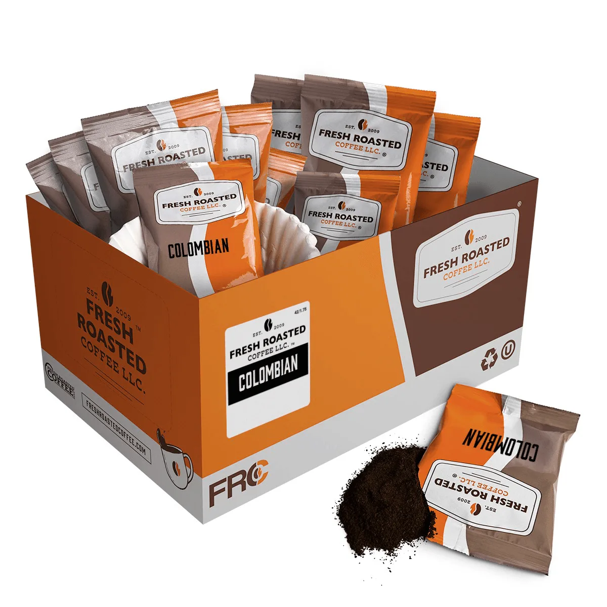 100% Colombian, 1.75 oz - Coffee Portion Packs