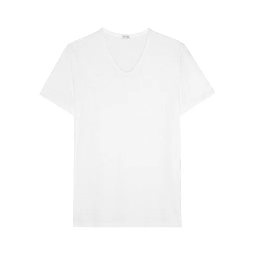 Classic Tee-Shirt V Neck | White 400206-0003