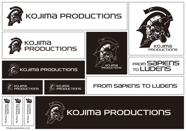 KOJIMA PRODUCTIONS Sticker Sheet