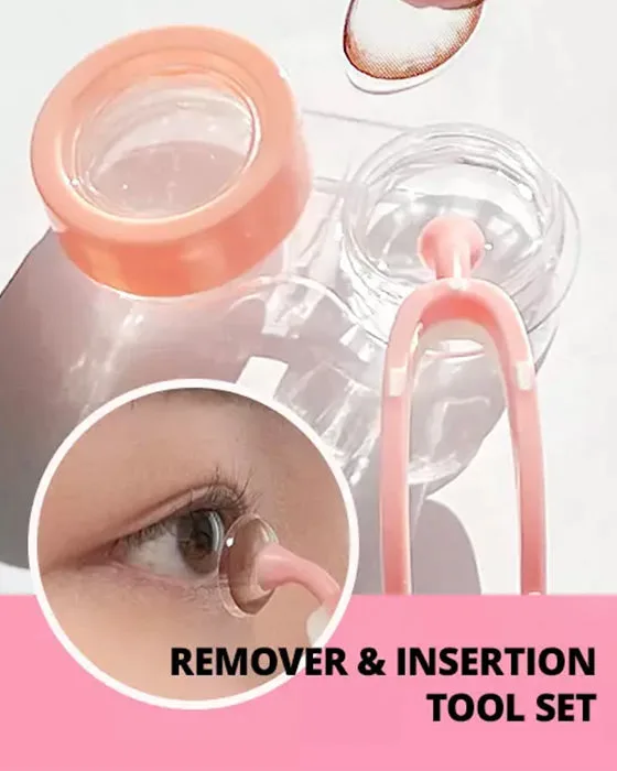 How to Insert and Remove Colored Contacts Safely