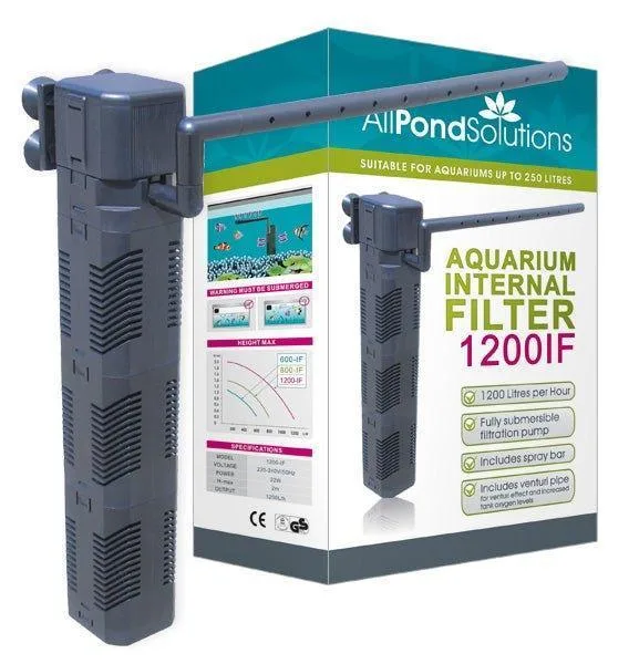 AllPondSolutions 1200L/H Aquarium Internal Filter 1200IF
