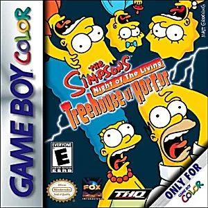 Simpsons Treehouse of Horror - Gameboy Color Game