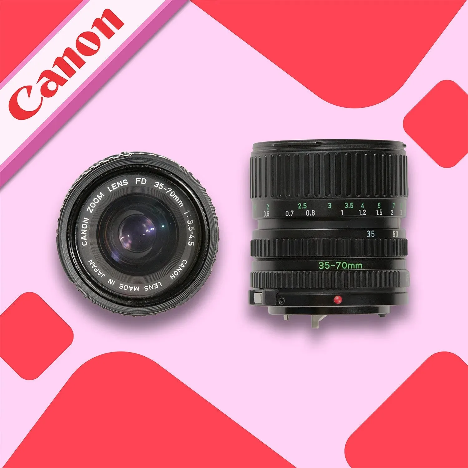 Canon FD 35-70mm f/4 vs Obiettivo misterioso: Quale comprare?