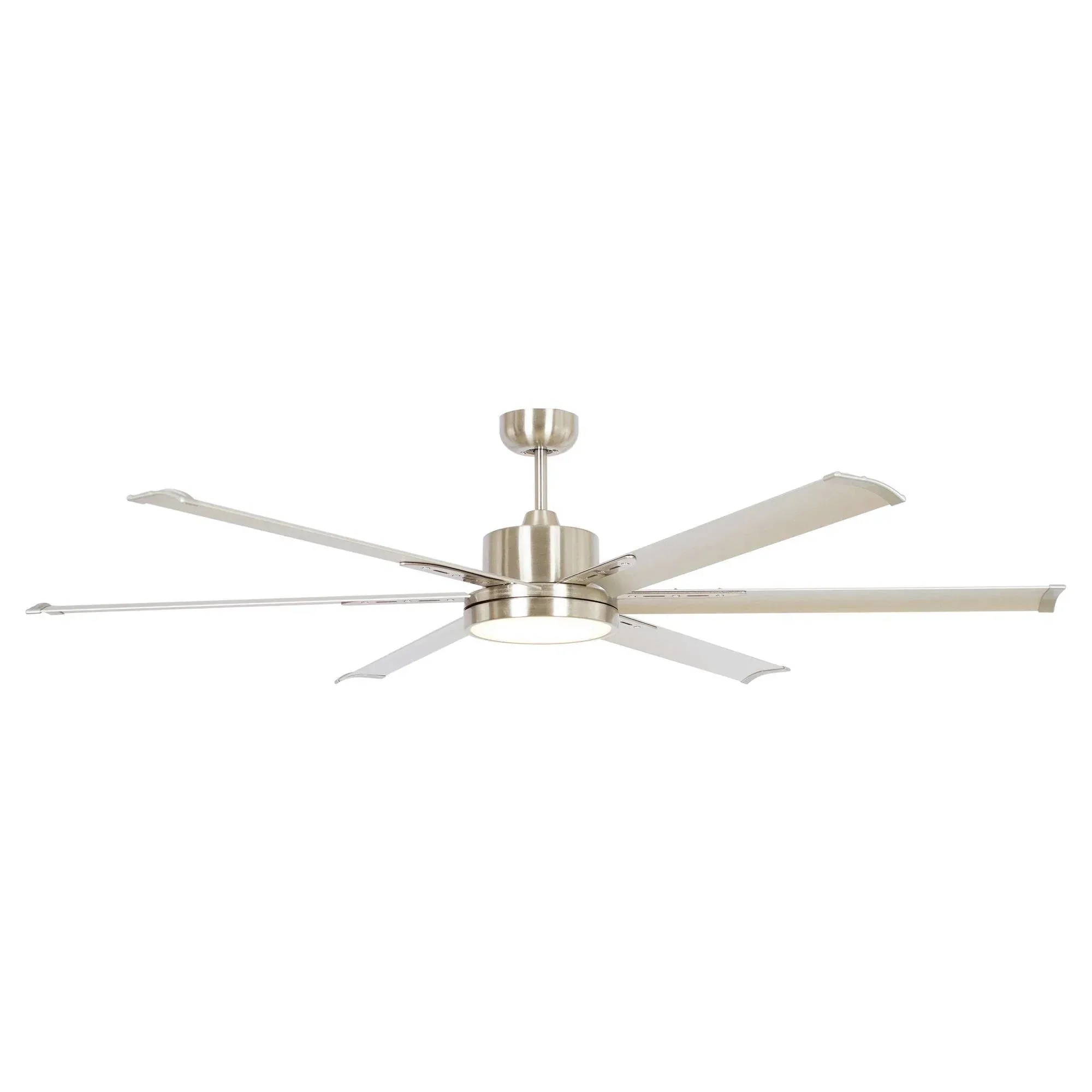Ventilador de teto moderno Freda de 65 polegadas com motor DC, luz LED e controlo remoto