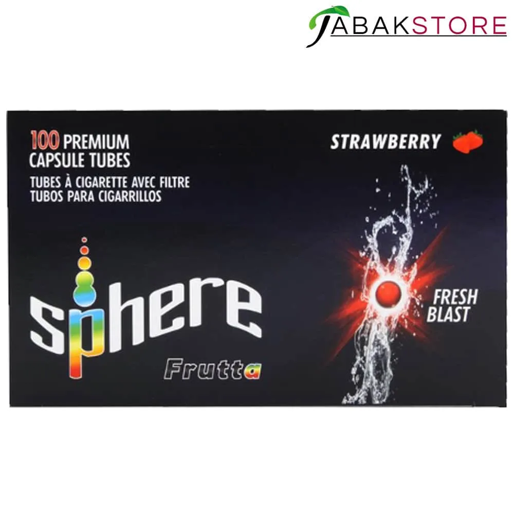 SPHERE Strawberry | Click Hülsen | 100er