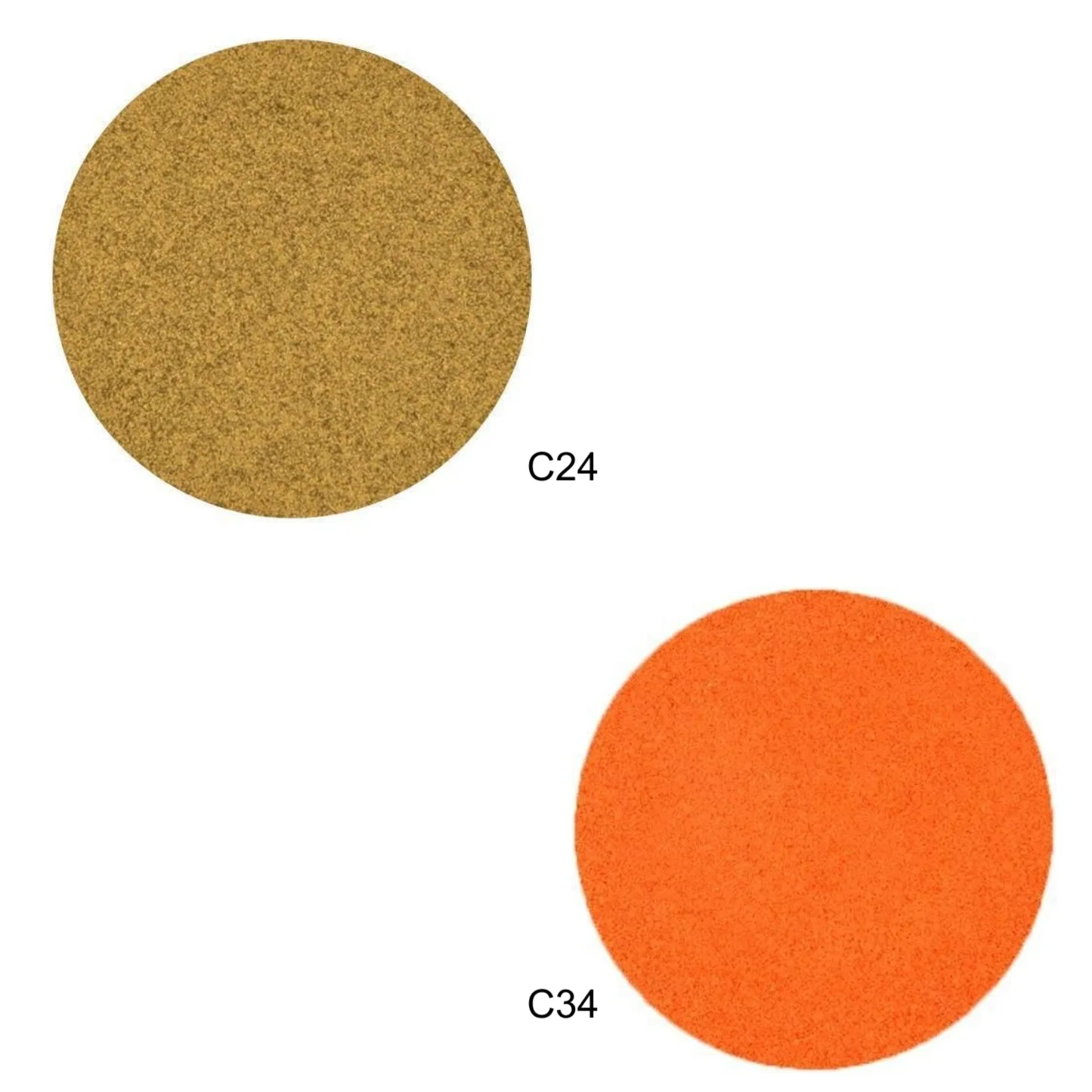 Combo de sombras de ojos naranja