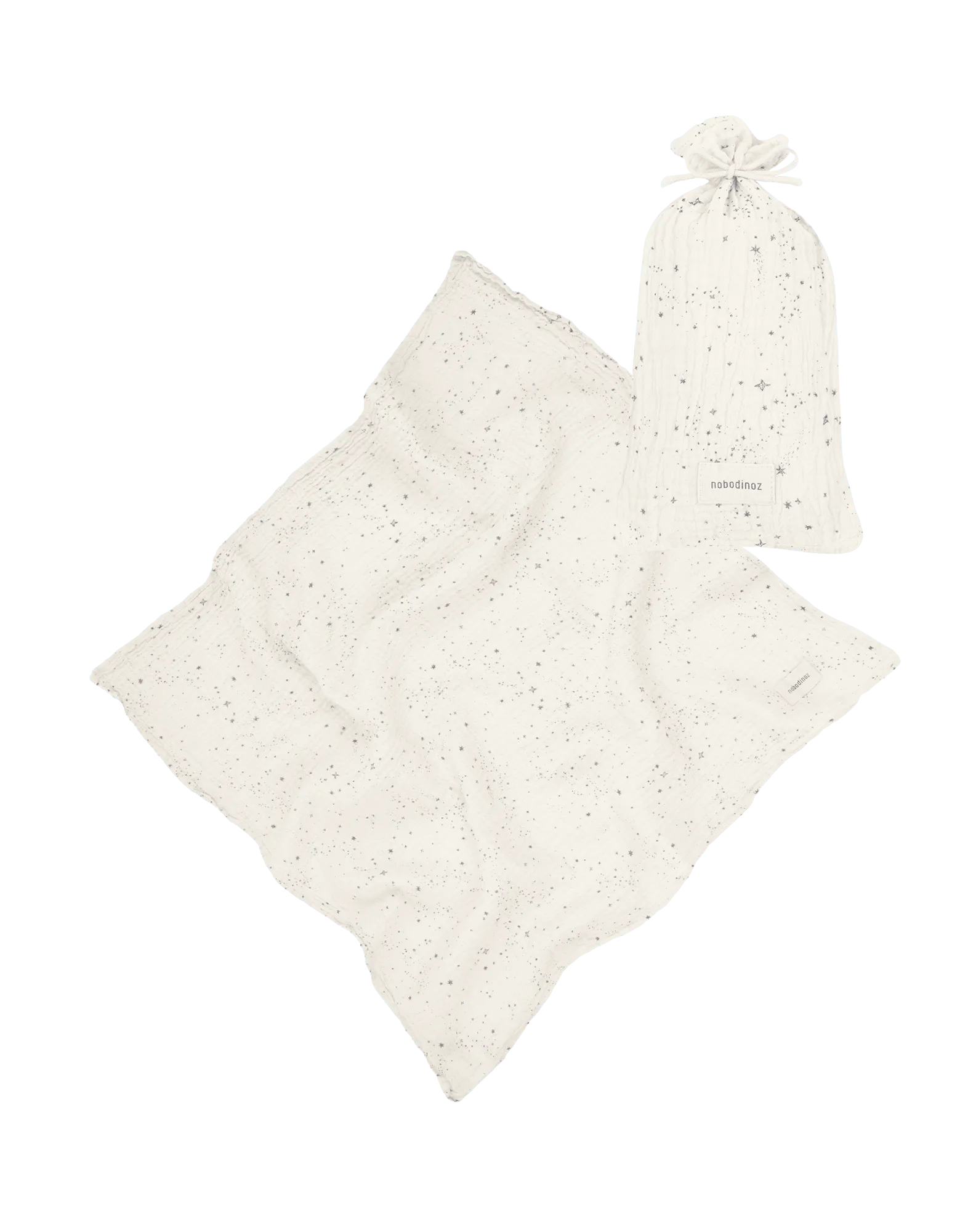Swaddle in washed double muslin Wabi-Sabi