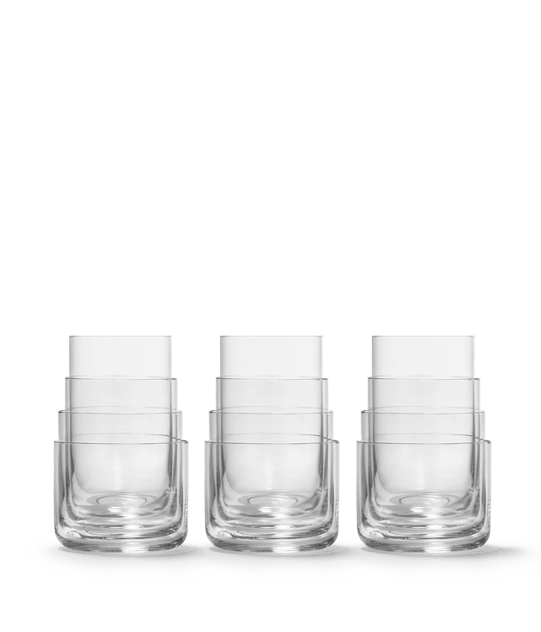 Aarke Nesting Glasses 12 ks: Ideální na párty