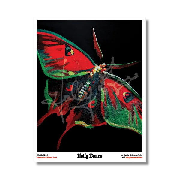 "Moth No. 1" Print