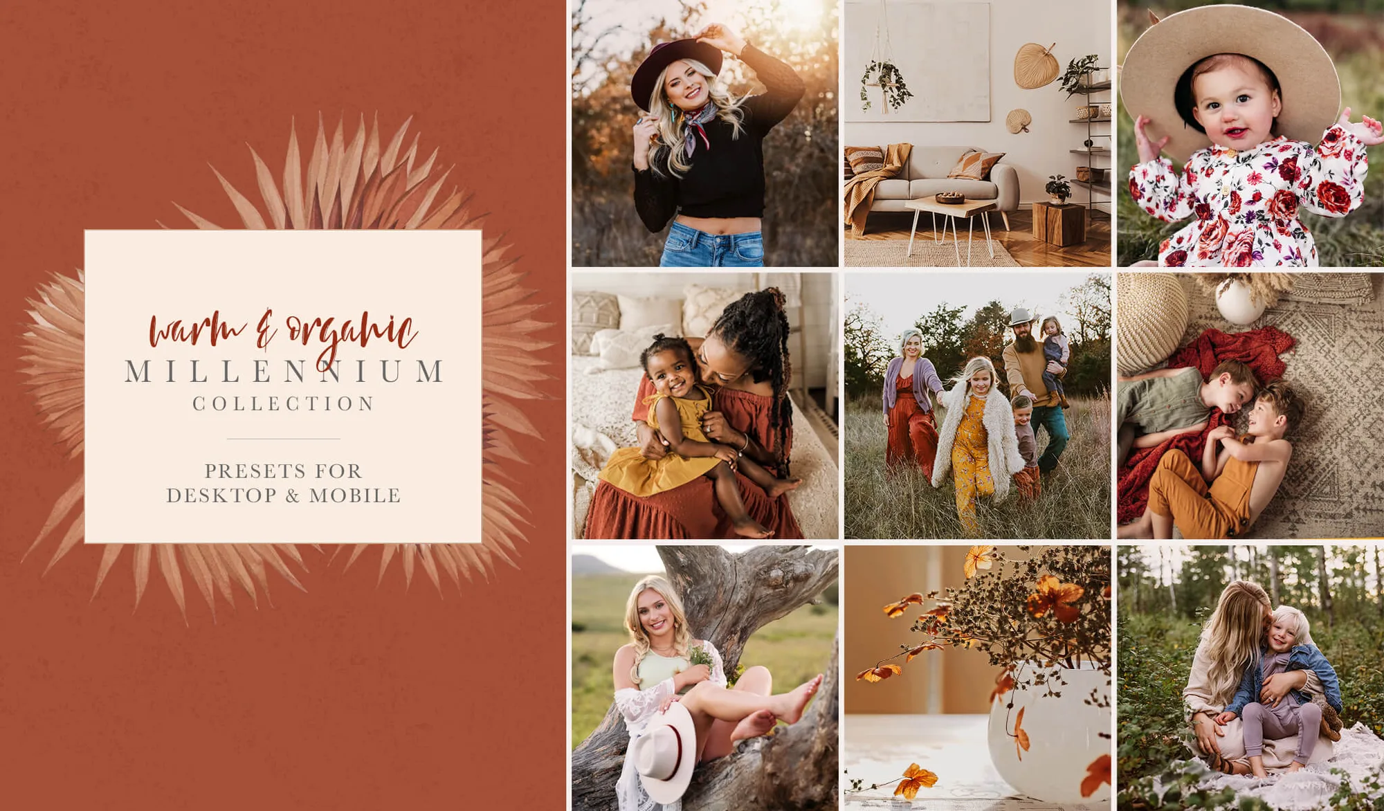 Warm & Organic Millennium Preset Collection