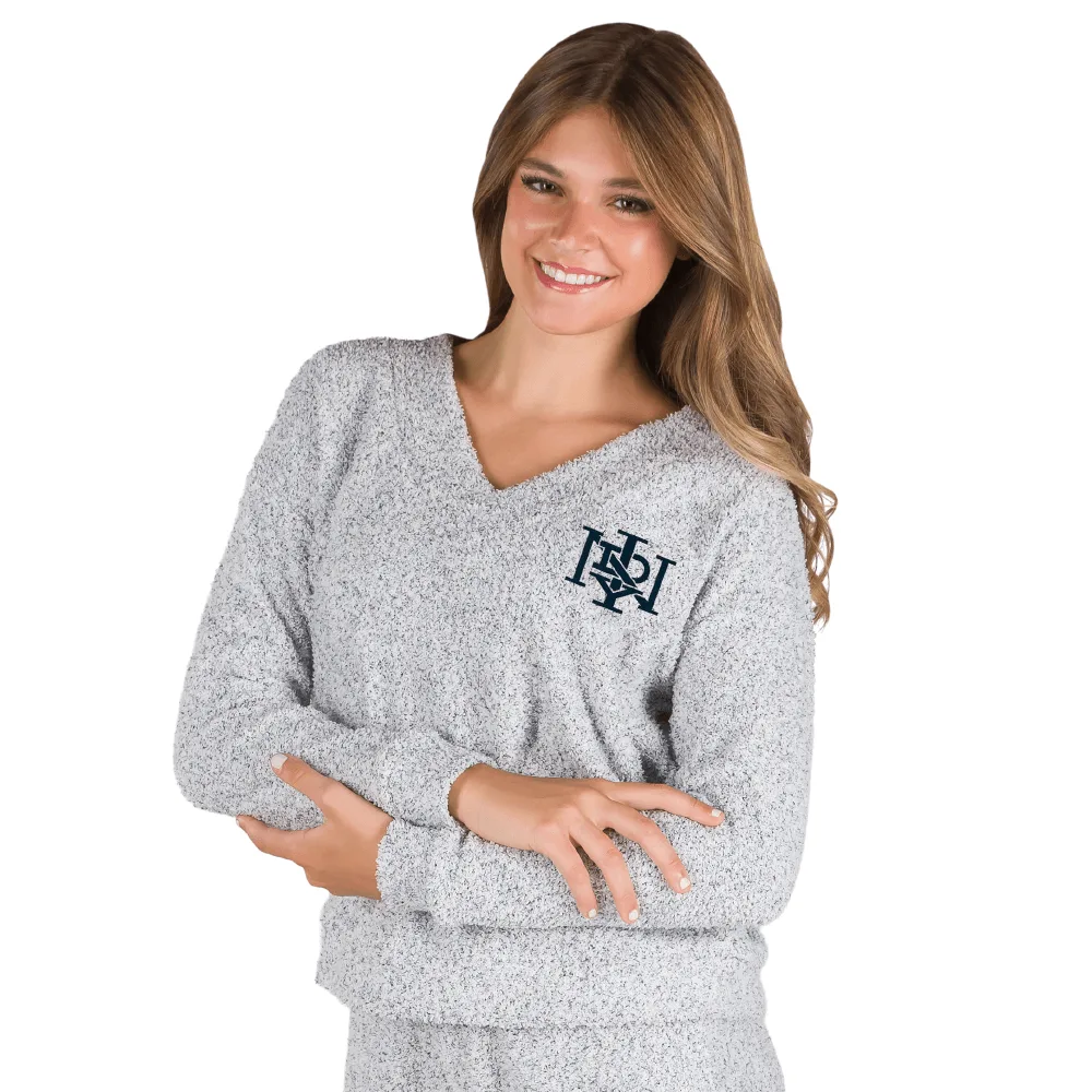 Indianapolis Indians Women's Concepts Sport Regal V-Neck Sweatshirt