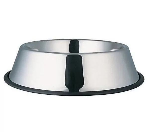 Stainless Steel Non-Tip Bowl 64 oz