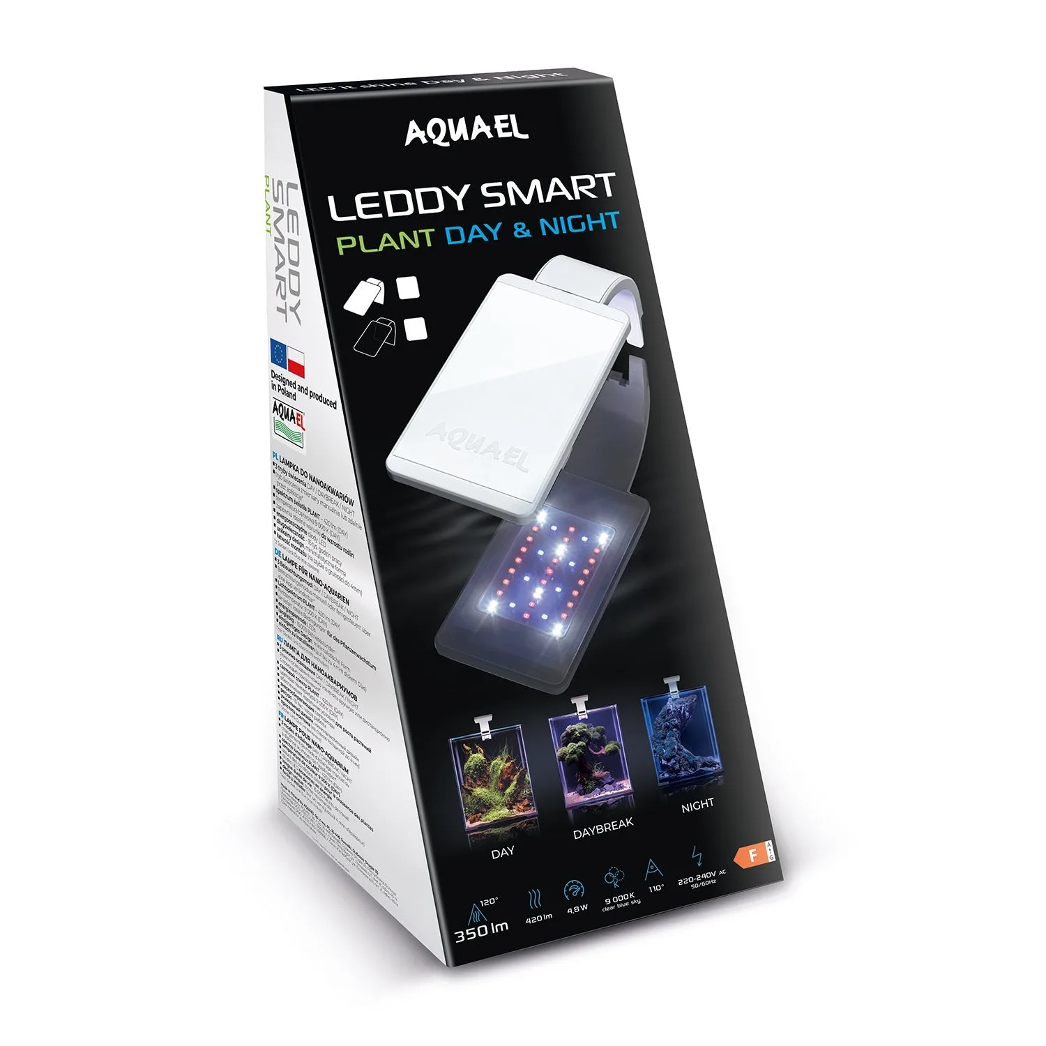 Cómo usar la luz Aquael Leddy Smart PLANT LED para el crecimiento de plantas