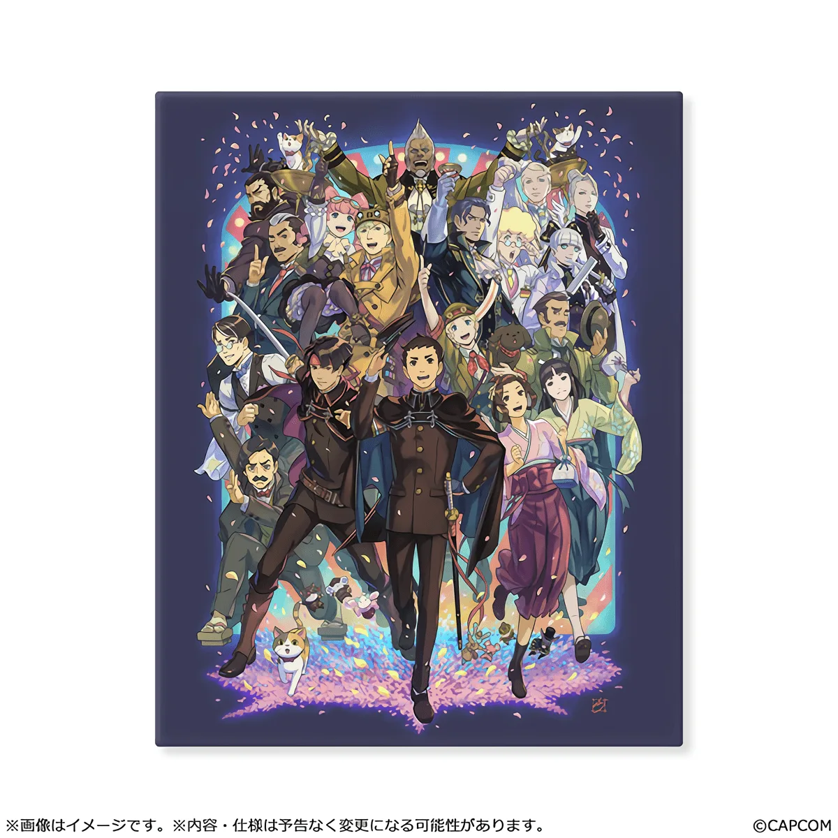 Ace Attorney Chara Fine Board: Display and Framing Guide
