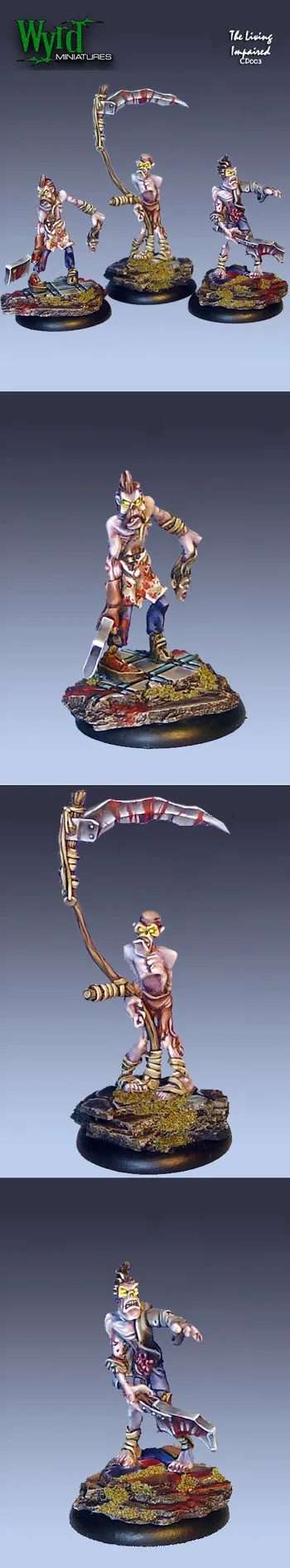 Malifaux Classics: Twisted - Living Impaired (Pack de 3)