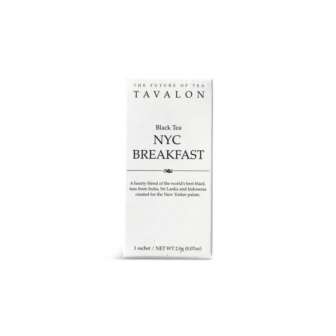 NYC Breakfast Boxed Teabag: Bold Black Tea Steeping Tips