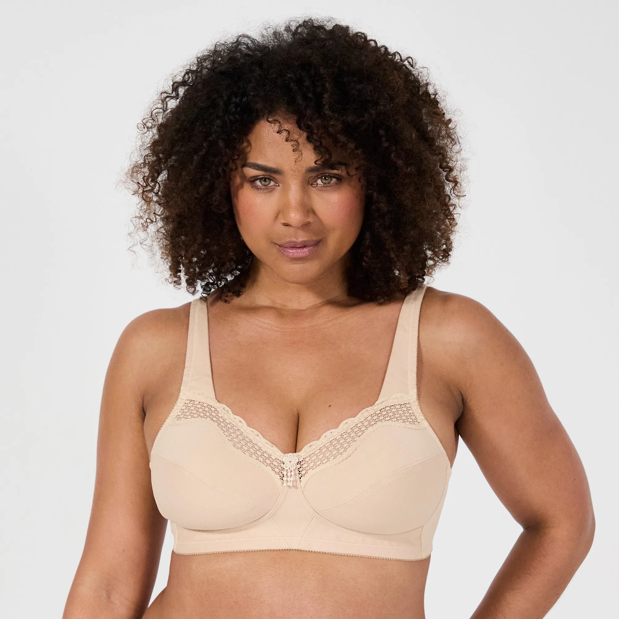 Soutien-gorge sans armatures nude Cotton confort