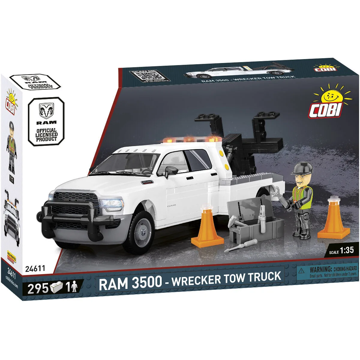 COBI DODGE Ram 3500 Carro Attrezzi: Set #24611