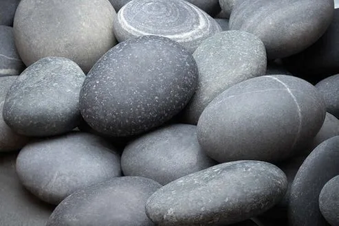 Piedras de fuego negro pizarra: guía de color y colocación
