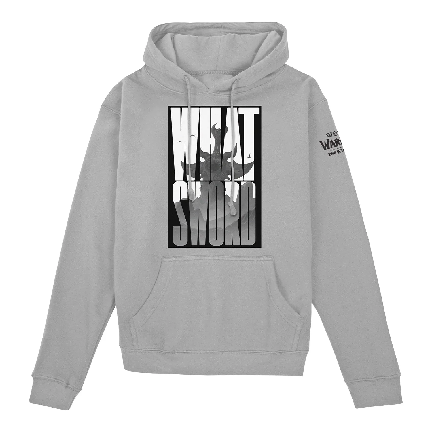 World of Warcraft What Sword Grauer Pullover-Hoodie