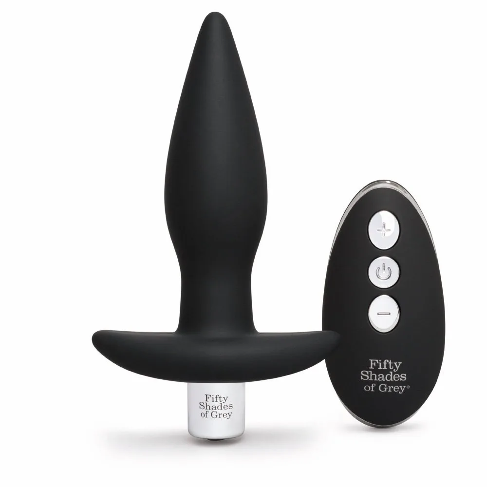 Cinquanta Sfumature di Grigio Relentless Vibrations Tappo Anale Telecomandato