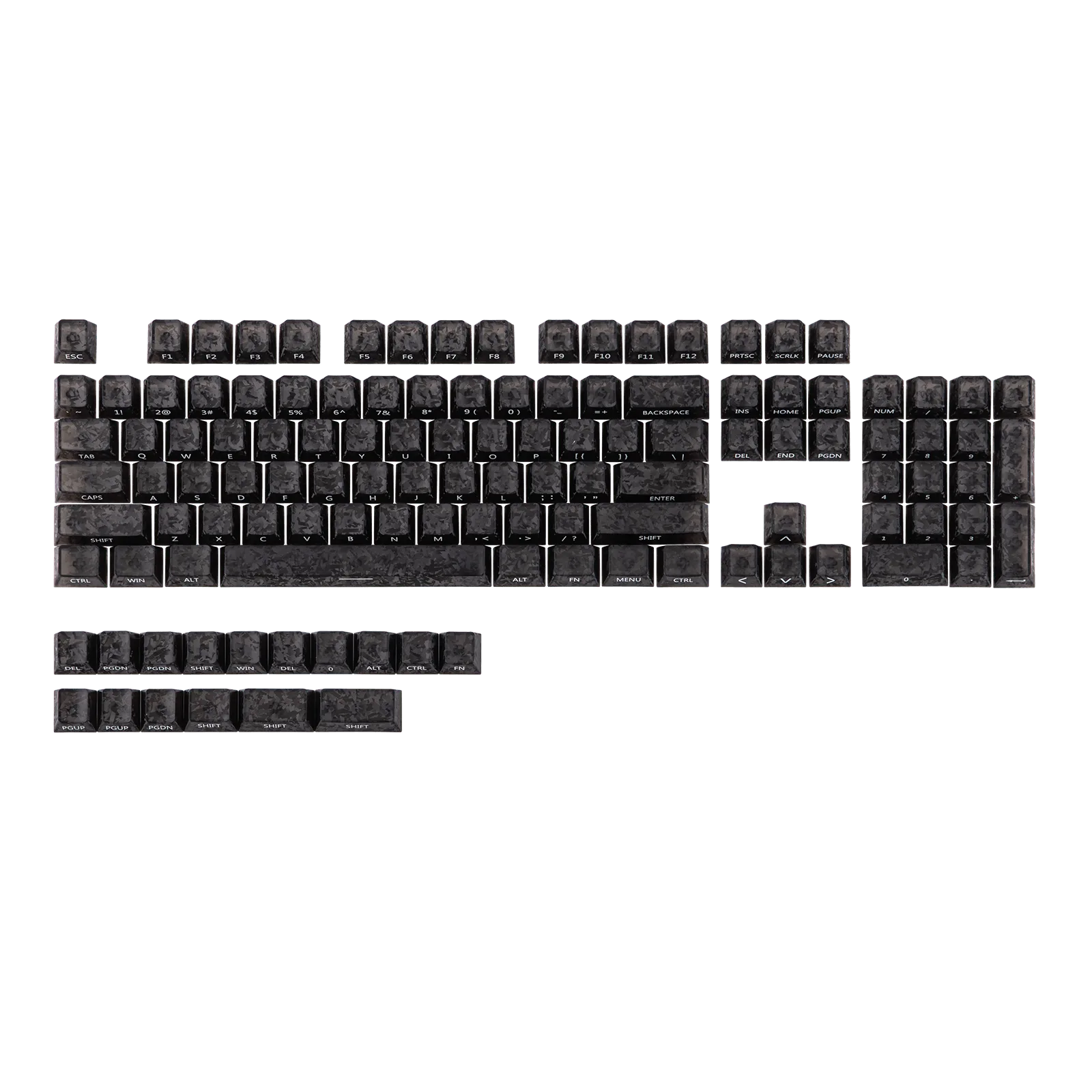 EPOMAKER SmokFiber Keycaps Set