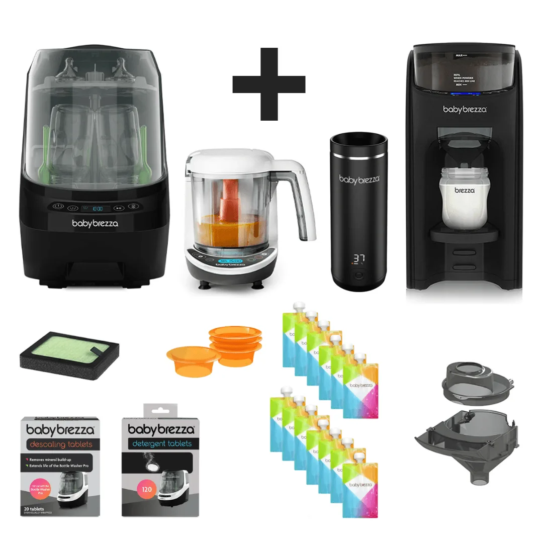 PACCHETTO BIG BREZZA: Formula Pro Advanced, Bottle Washer Pro e molto altro – tutto nero