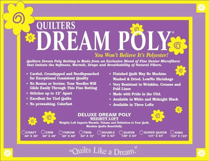 Quilters Dream Poly Deluxe Batting