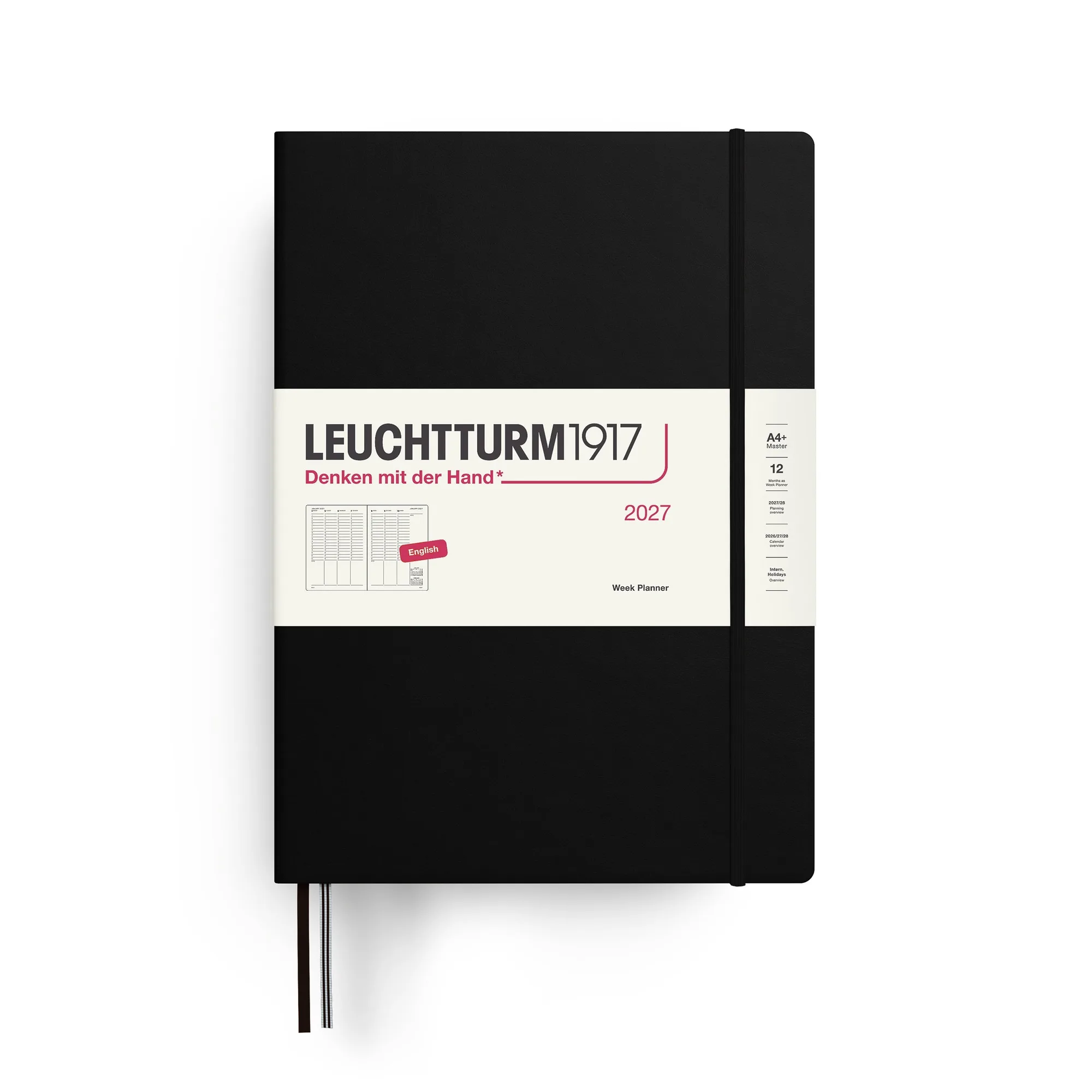 Week Planner 2027, 12 Months
