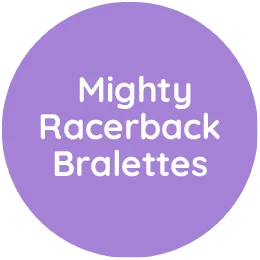 OUTLET - Mighty Racerback Bralettes