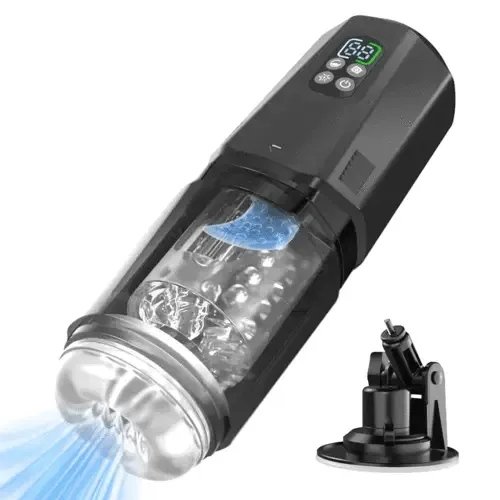 Cómo usar el XR19 Stroker sin manos con empuje, rotación y vibración