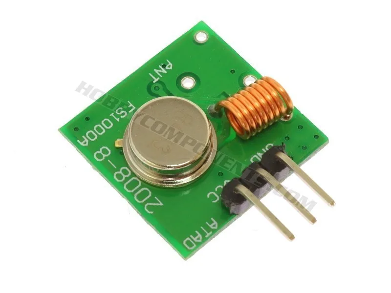 Módulo transmisor inalámbrico 433MHz MX-FS-03V