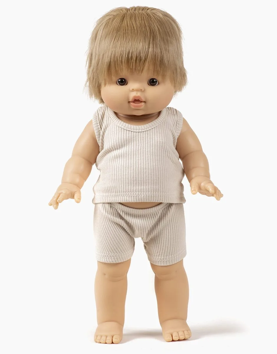 Archie, poupon Gordis debout 37cm en dessous Marcel lin