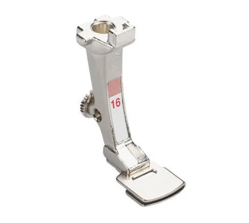 Prensatelas BERNINA #16 para fruncir, suela de 5,5 mm