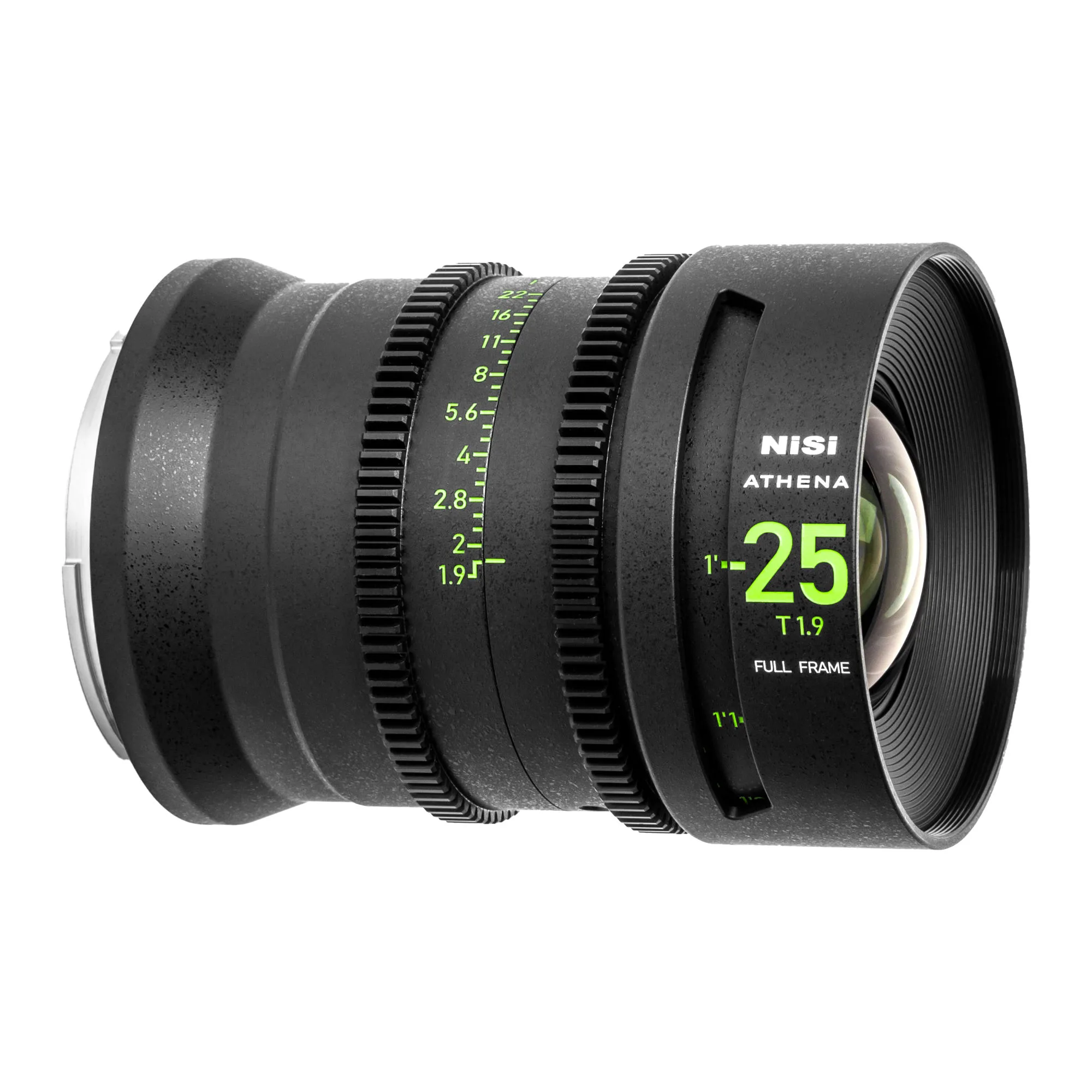 NiSi 25mm ATHENA PRIME Full Frame Cinema Lens T1.9 (G Mount | No Drop In Filter)